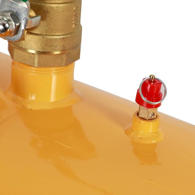 10 Gallon Air Tire Bead Seater - 145PSI Blaster Tool Seating Inflator w/Gauge Car Truck ATV Tank Heavy Duty