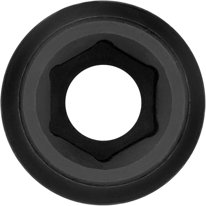 Jetech 3/4 Inch Drive 22mm Standard Impact Socket, Made with Chrome Molybdenum Alloy Steel, Heat Treated, 6-Point Design, Metric