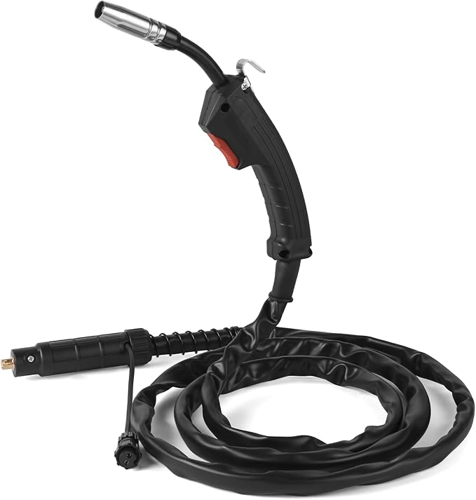 Industrial MIG Welding Gun 250A - Gas Metal Arc Welder Torch with 8.2ft Heavy Duty Cable, Compatible with MIG Welder, Smooth Wire Feed & Ergonomic Handle