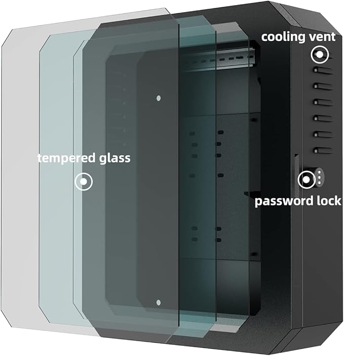 Charger Box for Tesla Gen 3, Outdoor Wall Charger Cover for Tesla Accessories, Rainproof Dustproof Wall Connector Charging Cable Organizer Tesla Charger Lock Box