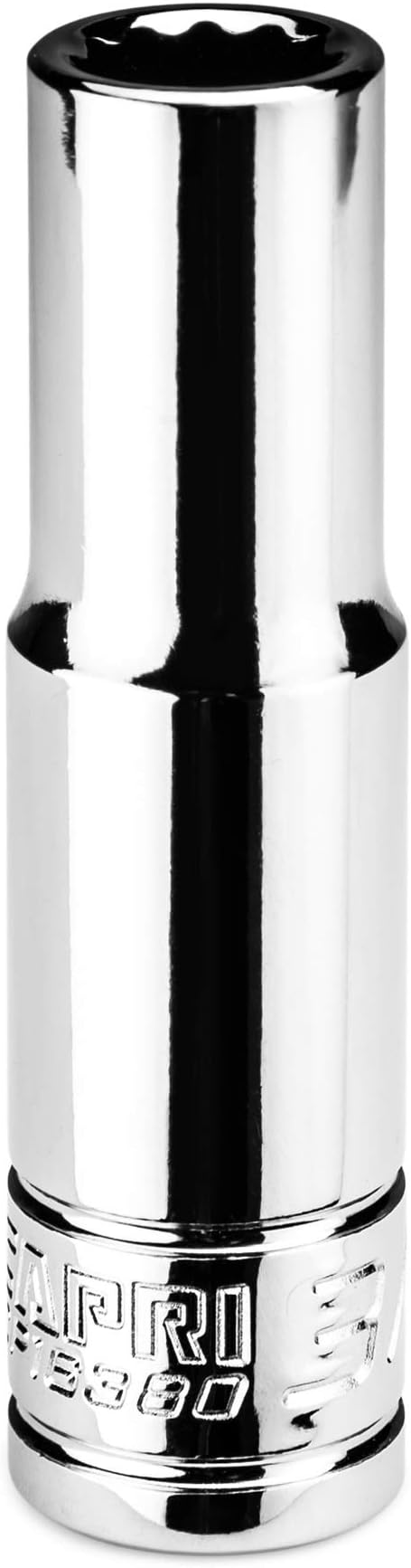 Capri Tools 3/8 in. Deep Socket, 3/8 in. Drive, 12-point, SAE