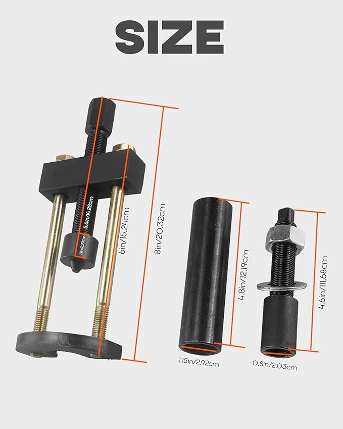 34902-84 for Harley Davidson Big Twin Bearing Race Tool - Mainshaft Inner Bearing Installer and Puller Kit 1984-Present