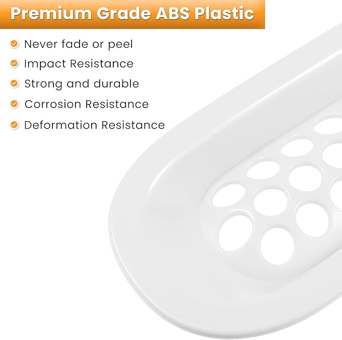 7PCS Front Grill Mesh Inserts for Jeep Wrangler JK JKU Unlimited 2007 2008 2009 2010 2011 2012 2013 2014 2015 2016 2017 2018 Grille Guard Cover Trim Clip-in Exterior Accessories (Matte White)