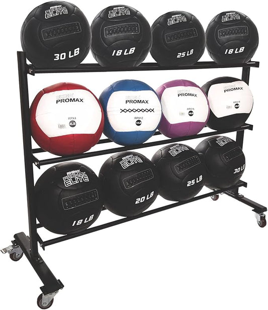 Champion Sports RPX16 Rhino Promax Slam Balls, 16 lb, Soft Shell with Non-Slip Grip, Medicine Wall Exercise Ball for Weightlifting, Plyometrics, Cross Training, & Home Gym Fitness