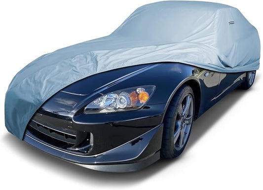 iCarCover Custom Car Cover for 2000-2009 Honda S2000 Convertible Waterproof All-Weather Rain Snow UV Sun Protector Full Exterior Indoor Outdoor Car Cover