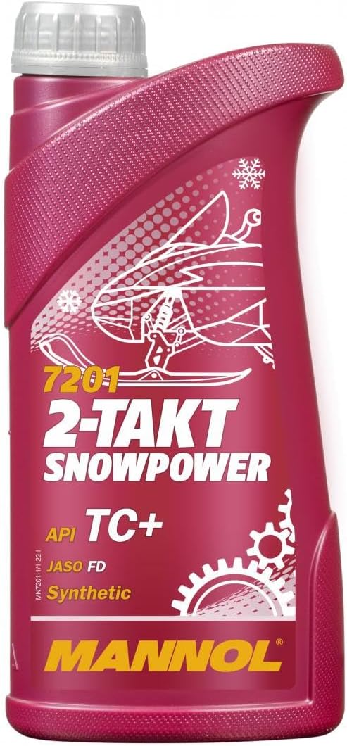 MANNOL Engine Oil for Off-Road Equipment and ATV 2-Takt Snowpower (1L)