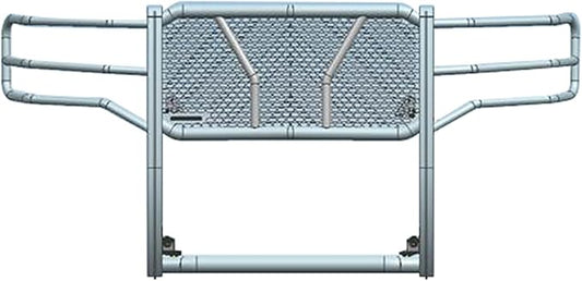 Black Horse Off Road Rugged Heavy Duty Grille Guard Modular Black Compatible with 2015-2019 GMC Sierra 2500 HD (Excl. Denali)|2015-2019 GMC Sierra 3500 HD (Excl. Denali)-RU-GMSI15-B