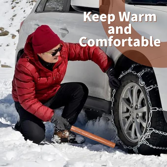 Wooden Tire Thumper, Fish Bat, Tire Knocker for Truckers, Trucker Tool for Checking Tire Pressure, Weighted Tire Checker Bat with Comfort Extra Grip, Idea Gift for Truck Drivers