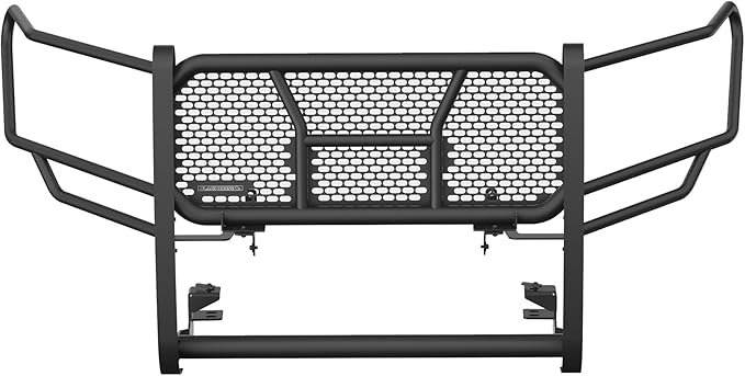 Black Horse Rugged Heavy Duty Grille Guard Modular Black Compatible with 2024-2025 Toyota Tacoma-RU-TOTA24-B