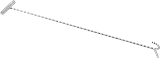 Mytee Products Heavy Duty Chrome Fifth Wheel Pin Puller w/Hook 34"