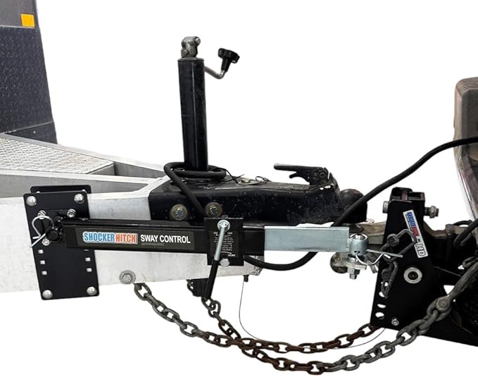 Shocker Clamp on Trailer Frame Mount Bracket Kit for Sway Control Friction Arm Bar