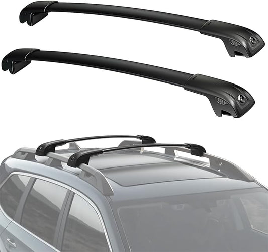 Roof Rack Cross Bars Compatible with Subaru Ascent 2019-2026 & Volkswagen VW Atlas 2017-2026, 300lbs Capacity Aluminum Anti-Rust Crossbars for Roof Cargo Luggage Carrier