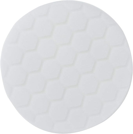 Chemical Guys BUFX_104_HEX5 Hex-Logic Light-Medium Polishing Pad, White, 5.5" Pad Made for 5" Backing Plates, 1 Pad Includeded