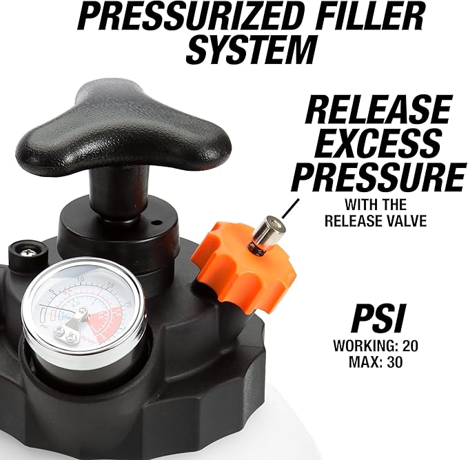 OEMTOOLS 24441 Transmission Fluid Pump, Manual Transmission Fluid Transfer Pump, 3-Liter Capacity Oil Pump Extractor, Oil Extractor for Sealed Transmissions, ATF Fluid Transfer Pump