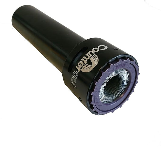 Counteract SBCT28-HD Wheel and Hub Stud Cleaning Tool, Cleans Surface Rust, Corrosion, Debris on OTR, Agriculture, Heavy Duty Vehicles, Fits Inserts SBR28-HD, Includes 28mm HD Brush