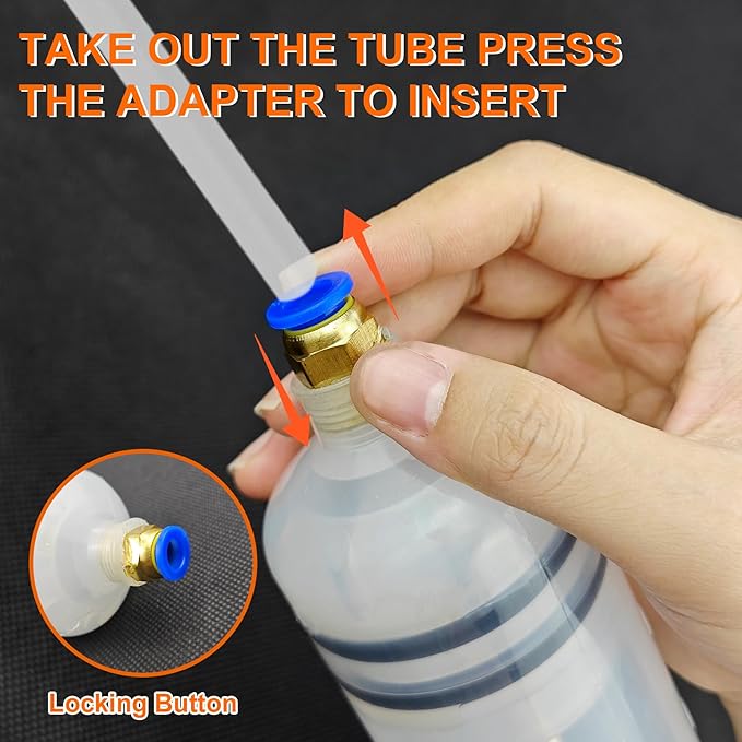 500CC Fluid Extractor Automotive Syringe Oil Extractor Pump Fuel Extraction & Filling Pump Fluids Suction Pump Manual Vacuum Fluid Transfer Pump