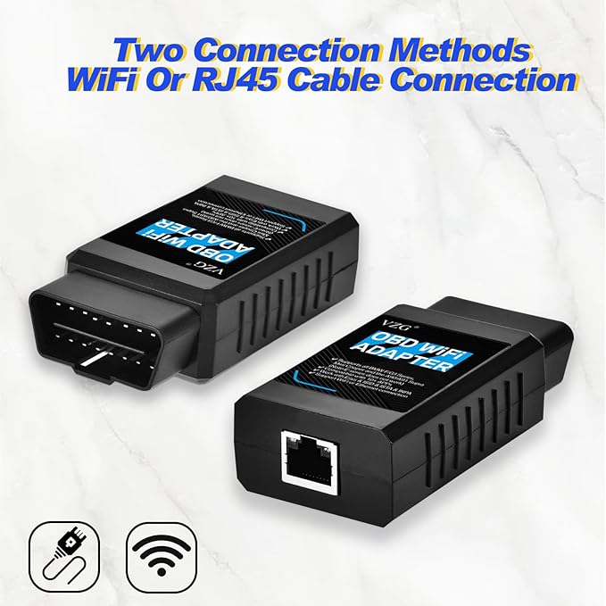 BM3 WiFi Adapter, Support Ethernet and WiFi to OBD2 Diagnostic&Coding Scanner Tool for BMW F/G/I/Mini Series,Compatible with BootMod3,BimmerCode,MHD,ISTA,Car Code Reader for iOS,Android,Windows