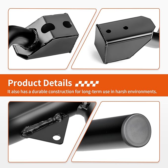 Heavy Duty Rear Brush Guard Kit for Yamaha Wolverine RMAX2 X2 YXE10 YXE85 YXE1000 2019-2024 B4M-F85E0-V0-00