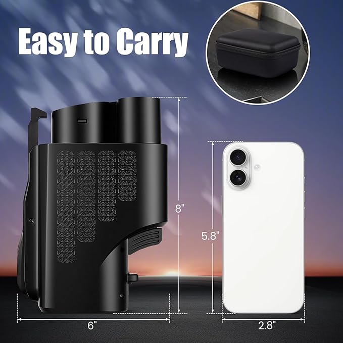 NACS to CCS1 Charger Adapter Compatible with Tesla Superchargers, UL2252 Certification Electric Vehicle Adapter with Interlock (500A/1,000V), Fast Charge for Electric Vehicle