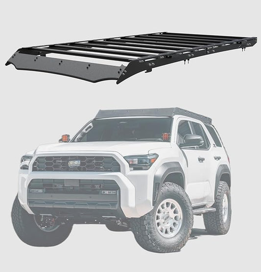 4RUNNER 2025+ Roof Rack, Aluminum, 600 Pounds Load Capacity, Black