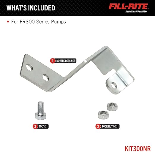 Fill-Rite KIT300NR Kit, Nozzle Retainer 300 Series