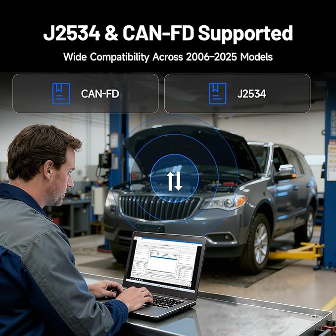 TOPDON RLink X3 OBD2 Adapter for GM/Ford/Chrysler, J2534 Pass-Thru Programmer, OBD USB FORScan Adapter, OEM Programming and Diagnostic Tool, Fit for 8+ OE Software, Supports J2534/CAN-FD, Auto Switch