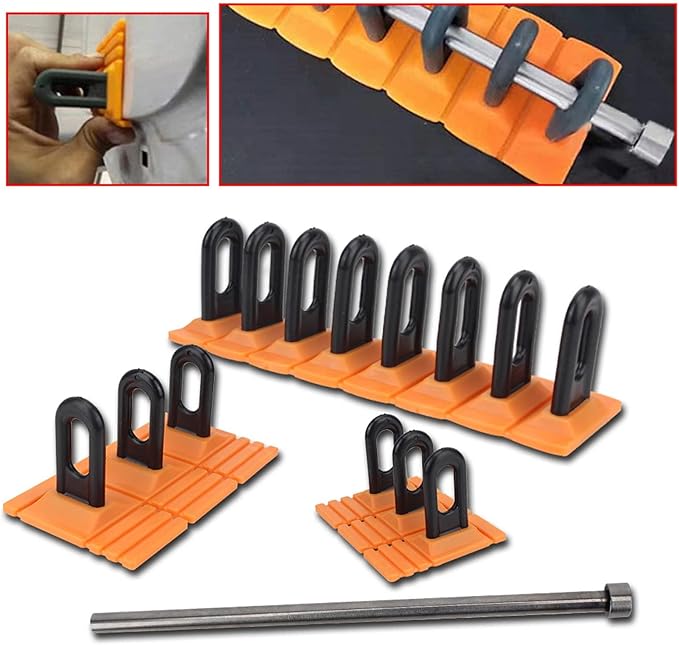 Paintless Dent Repair Tools Heavy Duty Paintless Dent Repair Kit with Yellow Glue Label and Strong Multi-Claw Retractor for Auto Body Repair