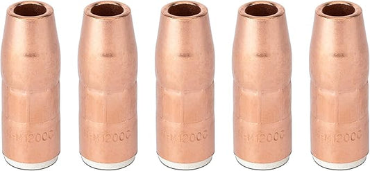 Nozzle For N-M1200C 1/2" Flush AccuLock MDX Fits Miller MDX-250 MDX250 EZ-Select MIG Welding Guns Part 5-PK