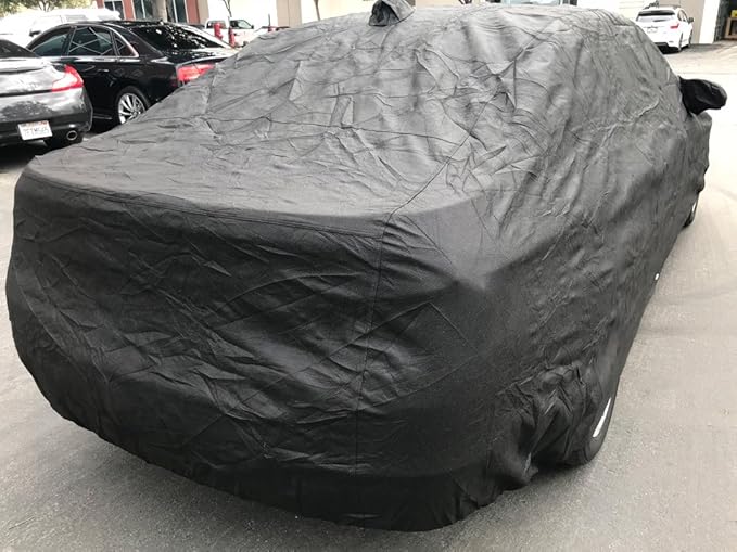 CarsCover Custom Fit 2012-2022 BMW 5 Series M5 528i 530i 530e 535i 535d 540i 550i Car Cover Heavy Duty Weatherproof Ultrashield Black Covers 528 530 535 540 550