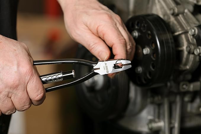 ARES 10010-9-Inch Safety Wire Twister Pliers – Durable Untwist Tool Grips, Twists, and Cuts Stainless Steel Safety Wire on Vehicles, Machinery, and Aircraft