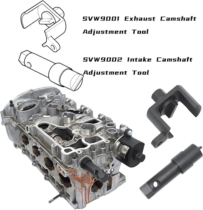 EA888 1.8 2.0 TSI TFSI Engine Camshaft Crankshaft Timing Tool Kit, Compatible with Audi 2.0T, VW VAG 2006-2018, T10354 T10355 T40271 T10352 T10368 T40196 T40191 T40267 T40266 T40011, 29 Pcs
