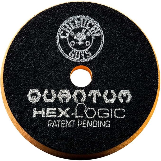 Chemical Guys BUFX703 Hex-Logic Quantum Buffing Pad Sampler Kit, 16 fl. oz (4 Items) (6.5 Inch Fits 6 Inch Backing Plate)