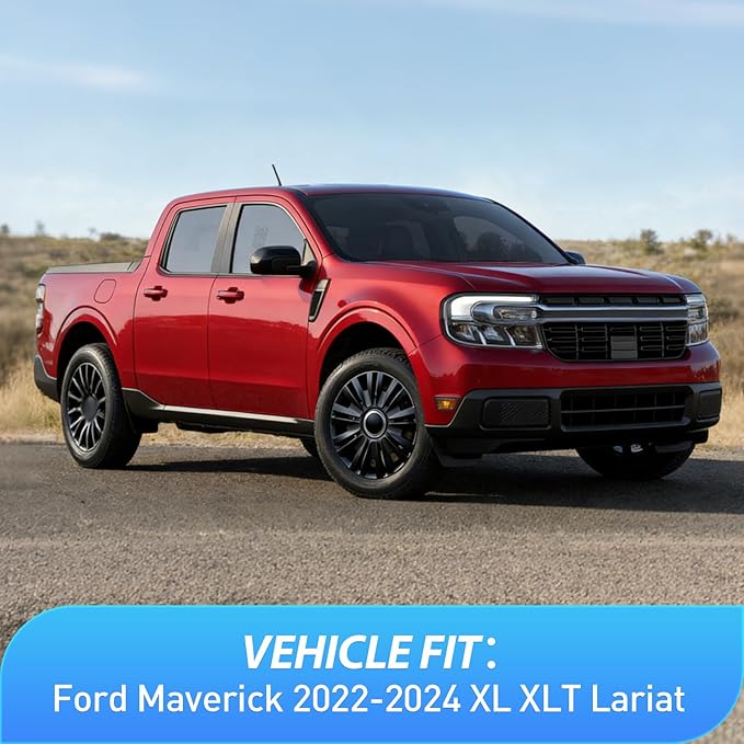 Nilight Window Rain Guards for Ford Maverick 2022 2023 2024 XL XLT Lariat Window Deflectors,Vent Window Visors-4 Pieces