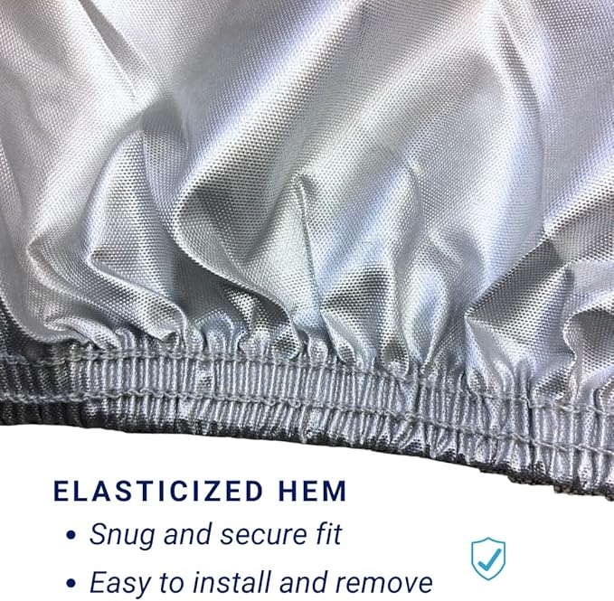 Elite Shield ShieldAll Ultimate Heavy Duty Class A RV Motorhome Cover, Weatherproof Durable Protection for Class A Motorhomes RV 40' to 43' Long, Extra Tall 140" H