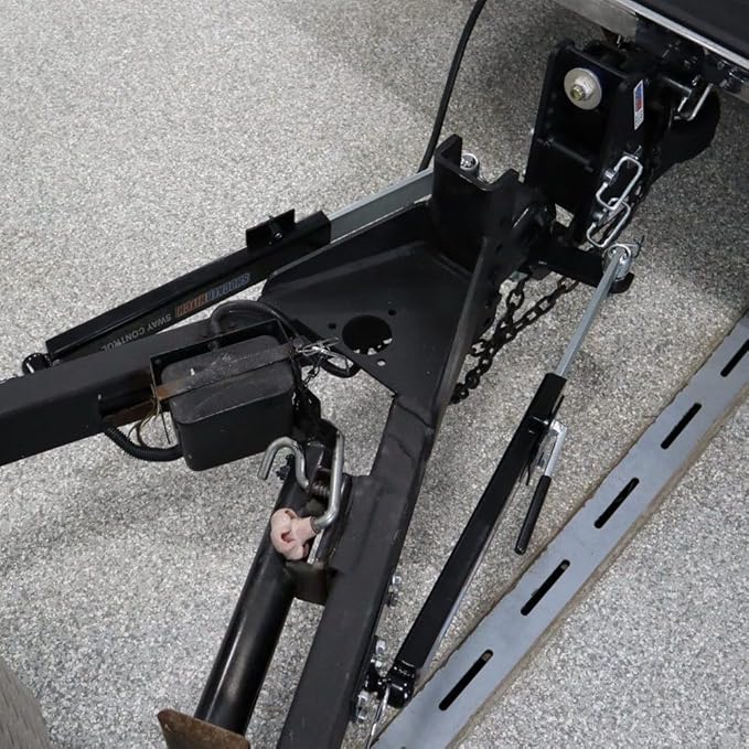 Shocker HD Max Air Drop Hitch & Sway Control Towing Kit, Fits 2-1/2"Hitch Has 2" Ball