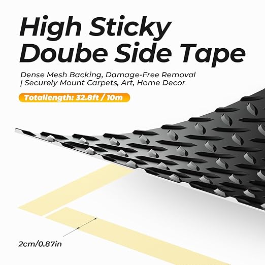 7.8 x 18 FT Garage Floor Mats for Under Car, 2.8mm Thickened Rubber Garage Flooring Roll, M Size 140.4 SQFT Garage Car Mat for Mid-Size SUVs, Sports Car, Black