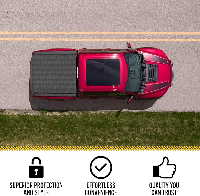 RealTruck TruXedo Sentry Hard Rolling Truck Bed Tonneau Cover | 1579101 | Fits 2017 - 2024 Ford F-250/350/450 Super Duty 6' 10" Bed (81.9")