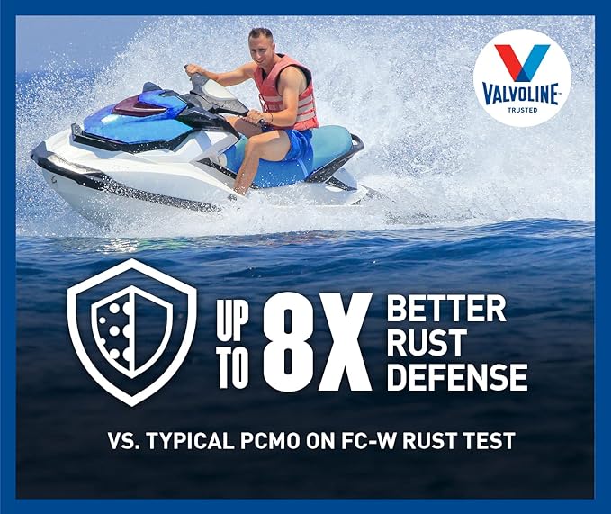 Valvoline 4-Stroke Powersport Full Synthetic Motor Oil 1 QT (Pack of 3)