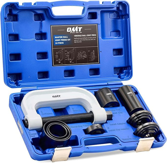 Orion Motor Tech Ball Joint Press Kit, Heavy Duty Ball Joint Tool with 4x4 Adapters, Ball Joint Removal Tool Kit for Most 2WD and 4WD Cars and Light Trucks