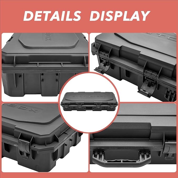 300lbs Load Capacity | Roof Multi-Functional Expansion Platform & Storage Box Compatible with Toyota Sequoia 2023 2024 2025 2026 | Roof Rack Carrier Cargo Basket Toolbox