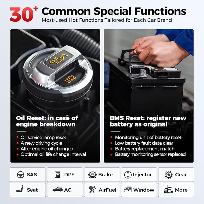 Launch X431 Creader Elite 2.0 FGC OBD2 Scanner, Bi-Directional Scan Tool for Ford/GM/Chrysler Series, ECU Coding, Lifetime FR-EE Update, All System Diagnostic, 100+ Services, Full OBD2 Code Reader