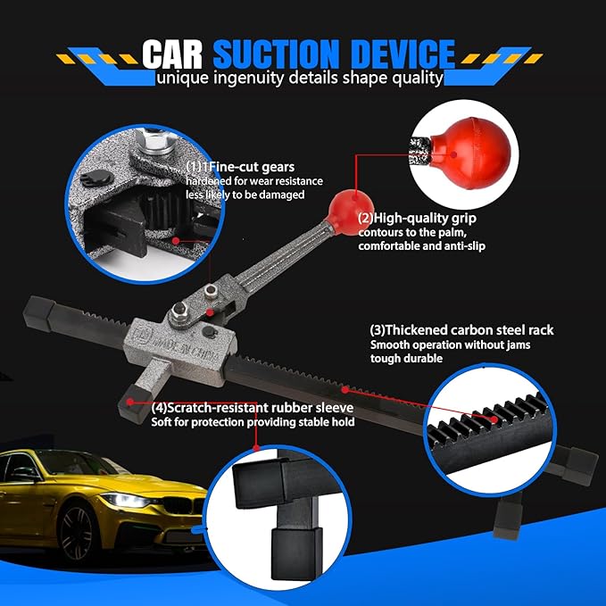 Dent Remover Tool for Car,Car Dent Repairing Tool Sheet Metal Puller Automobile Dent Removal Tool Lifter Paintless Glue Puller Tabs Manual Expander, Auto Body Repair Kit for Cars & Sheet Metal Repair