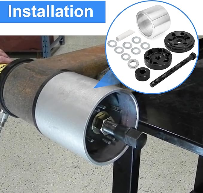 Bushing Installation Tool Replacement Hendrickson S-24736,TRB5914-T for Hendrickson Vantraax Narrow Bushing Complete Kit