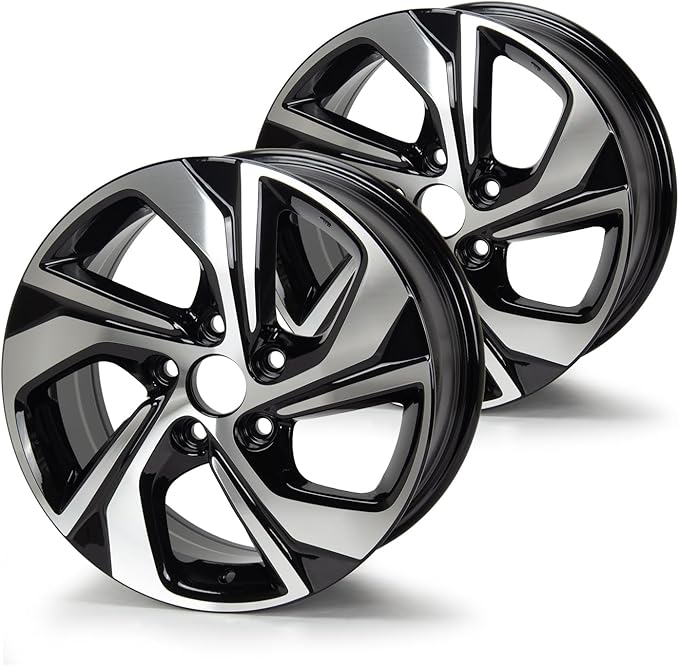 New 16" x 7" Aluminum Alloy Replacement for OE Wheel Rim Compatible with Honda Accord 2016-2017, PCD 5x114.3, 2 Sets