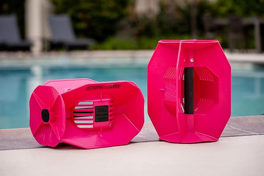 Hydro Tone - HYDRO-BELL Pool Weights for Water Exercise Pair | Water Weights | Functional Strength Training with Pool Weight | Aquatic Exercise Equipment | Quick Start Guide