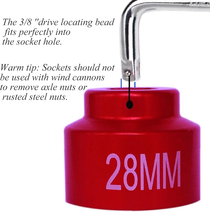 28mm fuel filter Socket,Cummins tools 3/8" Drive For Dodge Ram 6.7L Cummins Other Vehicles Oil/Fuel Filter Removal Tool