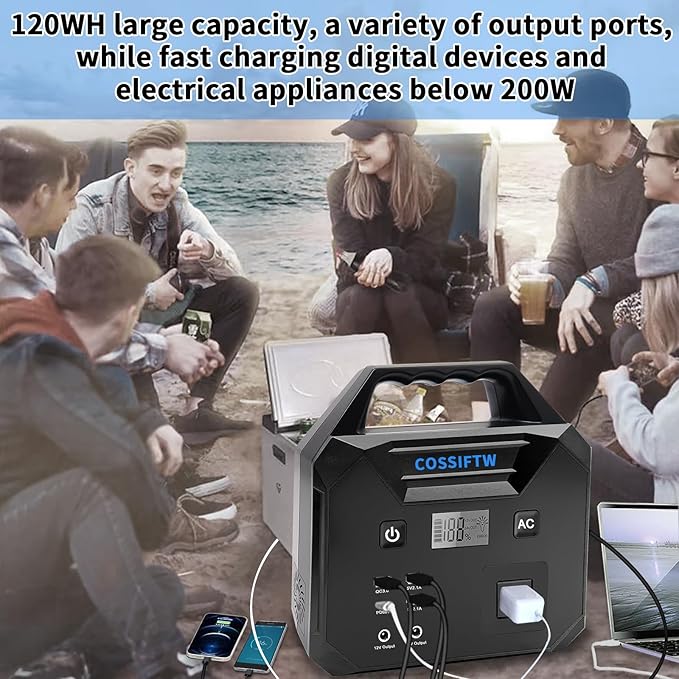 10000A Heavy Duty Jump Starter AC 200W Generator 130wh Jump Booster PD 60W Two-Way Fast-Charging for All 12V Gas & up to 15L Diesel Engine Good All for Truck RV Yacht Lawn Mower Mining Truck