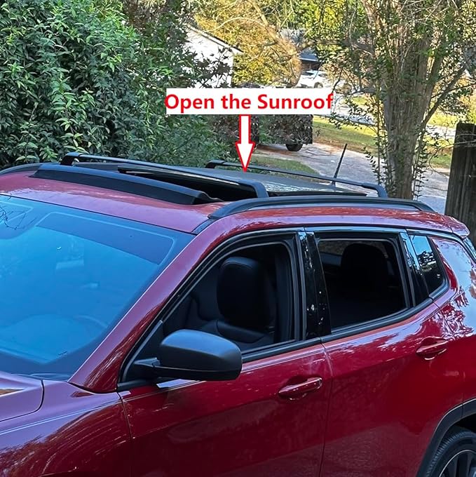 Upgraded Duty 220lbs Cargo Racks for 2018-2025 Cadillac XT4 & 2020-2025 XT6 Roof Rack Cross Bars Rail Luggage Carrier Accessories