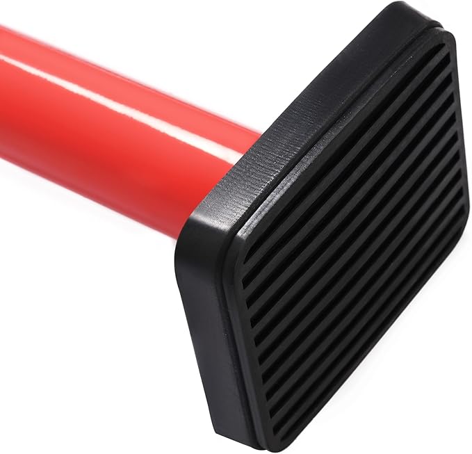 KUAFU Universal Auto Body Alignment Bar Pulling Stick Tool 52-3/8in for Car Repair Bumpers, Panels, Hoods and Decks Dent Puller Stick Alignment Repair Tool Powder Coated Steel