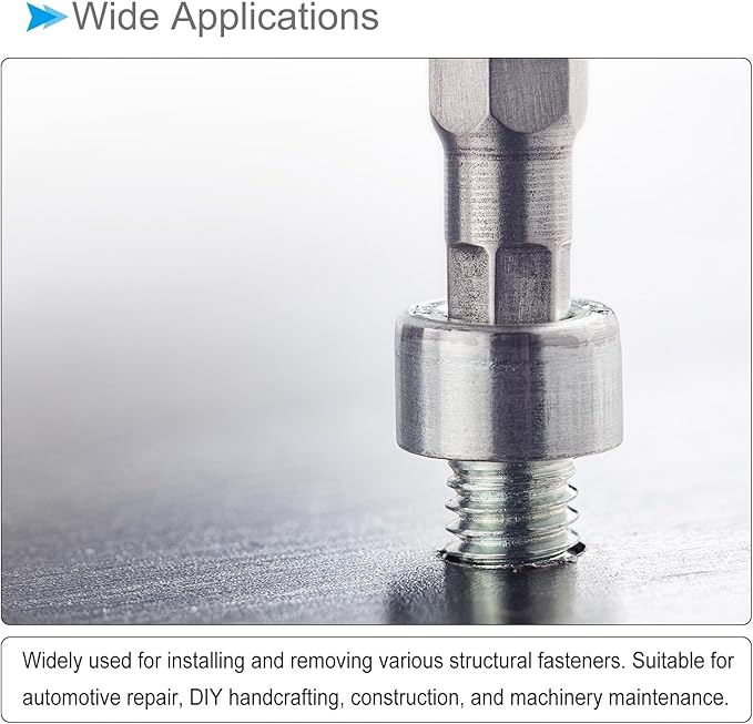 6-Point Socket, 1/4" Drive 6mm Deep, Polished Chromed CR-V Metric Deep and Shallow Impact Socket - (Applications: for Ratchet Torque Electric Wrenches Car Repair), 2-Pieces